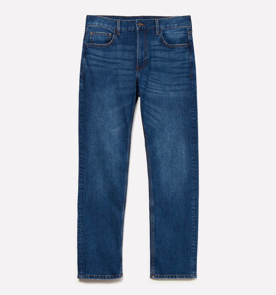 Bluejeans im Regular Fit Style 75 - regular jeans für herren - Dunkelblau | Sisley image number 5